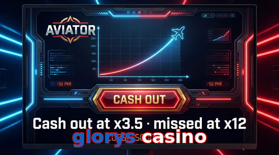 Game list for Glorys Casino aviator section