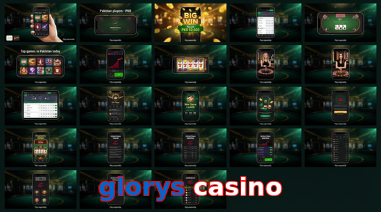 Main screen of Glorys Casino bet page for PK players