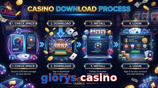 Game list for Glorys Casino download section
