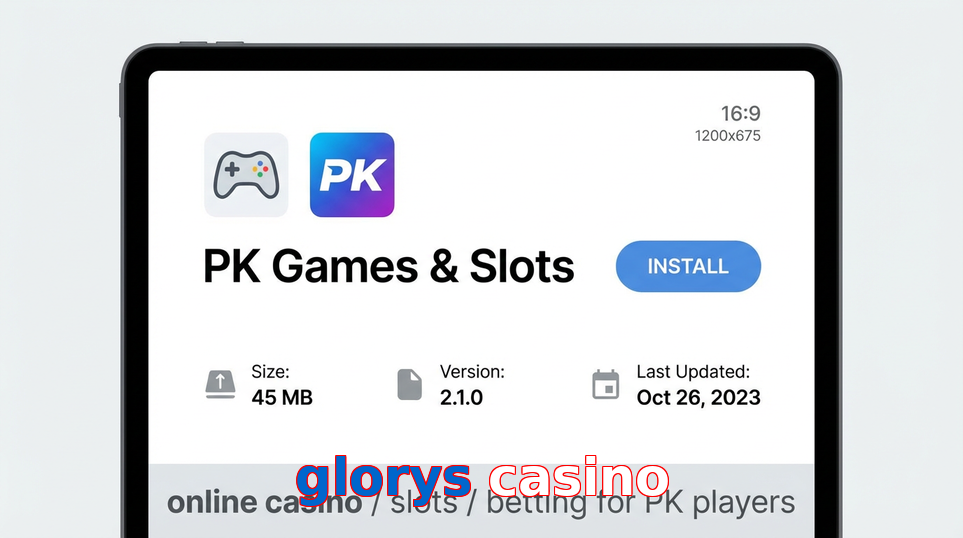 Game list for Glorys Casino gameapk section