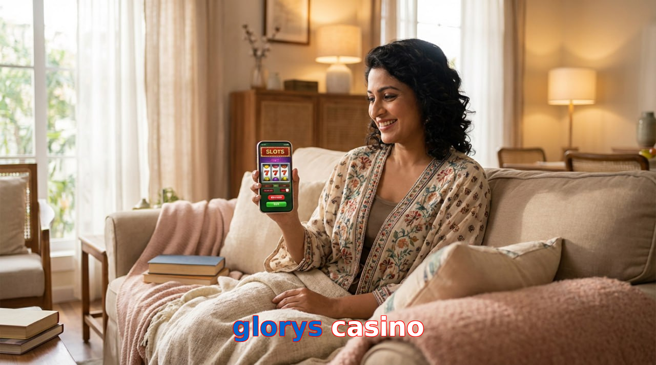 Main screen of Glorys Casino online page for PK players