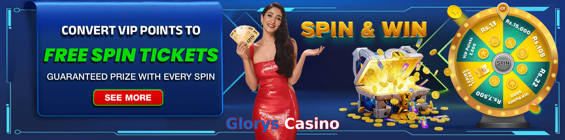Glorys Casino game app for Pakistan players